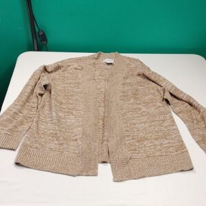 Bon Worth Women's  Cardigan Sweater Size LP